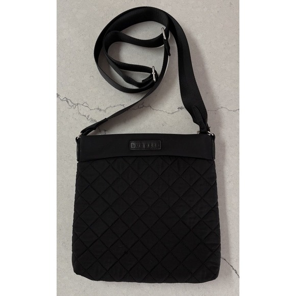 Bugatti Handbags - Bugatti Women's Quilted Nylon Crossbody Bag Black Messenger Shoulder Excellent